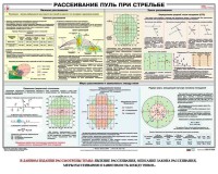 Плакат "Рассеивание пуль при стрельбе" - fgospostavki.ru - Мегион