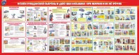 Стенд "Уголок гражданской обороны и действия населения в чрезвычайных ситуациях" - fgospostavki.ru - Мегион