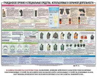 Плакат "Гражданское оружие и спецсредства, используемые в охранной деятельности" - fgospostavki.ru - Мегион