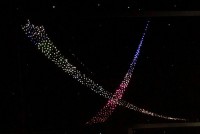 Потолок "Звездное небо с анимационным фибероптическим эффектом метеориты" - fgospostavki.ru - Мегион
