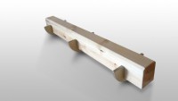 Дорожка-балансир 150*30*21 см (дерево) - fgospostavki.ru - Мегион