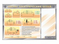 Электрифицированный стенд "Схемы электрических цепей" с маркерными полями - fgospostavki.ru - Мегион