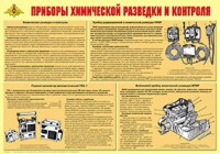 Плакат "Приборы химической разведки и контроля" - fgospostavki.ru - Мегион