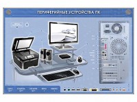 Электрифицированный информационный стенд-тренажер "Периферийные устройства персонального компьютера" с функцией контроля и обучения - fgospostavki.ru - Мегион