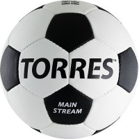 Мяч футбольный TORRES Main Stream (размер 4, синтетическая кожа, тренировочный) - fgospostavki.ru - Мегион