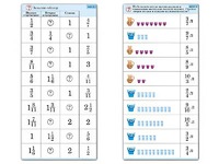 Комплект карточек (10) "Обучающий калейдоскоп. Дроби" - fgospostavki.ru - Мегион