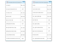 Комплект карточек (10) "Обучающий калейдоскоп. Умножение на 7, 8 и 9" - fgospostavki.ru - Мегион