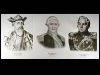 Портреты путешественников (25 штук, формат А3) - fgospostavki.ru - Мегион