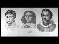Портреты математиков (18 штук, формат А3) - fgospostavki.ru - Мегион
