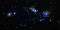 Напольный фиброоптический ковер "Млечный путь" 200х100, 300 точек - fgospostavki.ru - Мегион