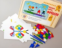 Игровой набор Фребеля "Конструктор плоскостной-3" (Серия "Эксперимент") - fgospostavki.ru - Мегион