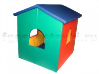 Домик игровой без аппликаций (трансформируется в маты) - fgospostavki.ru - Мегион