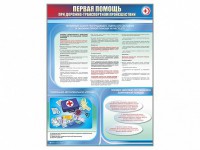 Стенды "Первая помощь при дорожно-транспортном происшествии" (2 шт.) - fgospostavki.ru - Мегион