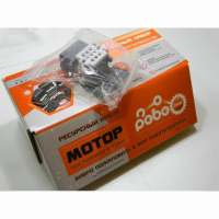 Детский конструктор по образовательной робототехнике "Ресурсный набор РОБОТРЕК "МОТОР ПОСТОЯННОГО ТОКА" - fgospostavki.ru - Мегион