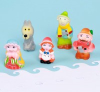 Набор резиновых игрушек «Красная шапочка» - fgospostavki.ru - Мегион