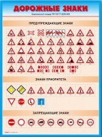 Стенды "Дорожные знаки № 4" - fgospostavki.ru - Мегион