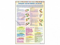 Стенд "Наши пальчики устали" (зарядка) - fgospostavki.ru - Мегион