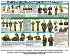 Комплект плакатов "Химическая защита" - fgospostavki.ru - Мегион