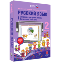 Русский язык 2 класс. Синтаксис и пунктуация. Лексика. Состав слова. Части речи - fgospostavki.ru - Мегион