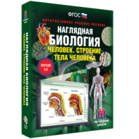 Наглядная биология. 8 - 9 классы. Человек. Строение тела человека - fgospostavki.ru - Мегион
