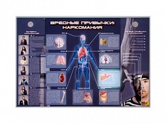 Электрифицированный стенд "Вредные привычки: наркомания" - fgospostavki.ru - Мегион