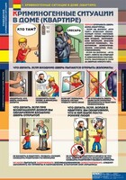 Комплект таблиц. ОБЖ. Поведение в криминогенных ситуациях. - fgospostavki.ru - Мегион