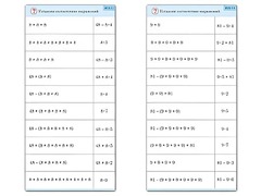 Комплект карточек (10) "Обучающий калейдоскоп. Умножение на 7, 8 и 9" - fgospostavki.ru - Мегион