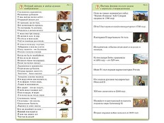 Комплект карточек (10) "Обучающий калейдоскоп. Страницы истории" - fgospostavki.ru - Мегион