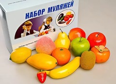 Набор муляжей фруктов - fgospostavki.ru - Мегион
