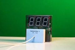 Датчик температуры с независимой индикацией (термометр демонстрационный) - fgospostavki.ru - Мегион