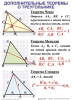 Комплект таблиц Треугольники (19 таблиц) - fgospostavki.ru - Мегион