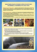 Комплект плакатов "Добровольная пожарная дружина" - fgospostavki.ru - Мегион