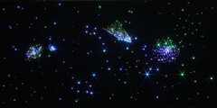 Настенный фиброоптический ковер "Млечный путь" 150х150, 300 точек - fgospostavki.ru - Мегион