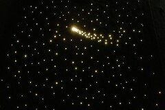 Настенный фибероптический ковер «Звездное небо» 1,45х1,45м, 160 звезд в комплекте со светогенератором - fgospostavki.ru - Мегион
