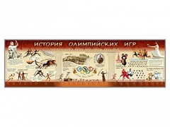 Настенное полотно "История Олимпийских игр" - fgospostavki.ru - Мегион