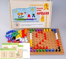 Игровой набор Фребеля "Мозаика со шнуровкой" (серия "Эксперимент") - fgospostavki.ru - Мегион