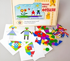 Игровой набор Фребеля "Конструктор плоскостной-4" (Серия "Эксперимент") - fgospostavki.ru - Мегион
