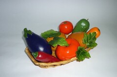 Муляжи "Корзина с овощами" - fgospostavki.ru - Мегион
