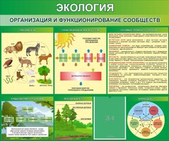 Стенд "Экология. Организация и функционирование сообществ" - fgospostavki.ru - Мегион