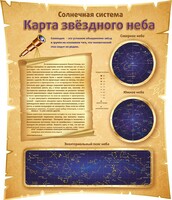 Стенд "Карта звездного неба" - fgospostavki.ru - Мегион