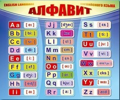 Стенд "Алфавит и транскрипционные знаки" - fgospostavki.ru - Мегион