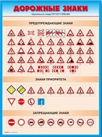 Стенды "Дорожные знаки № 4" - fgospostavki.ru - Мегион
