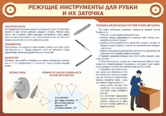 Стенд "Режущие инструменты для рубки и их заточки" - fgospostavki.ru - Мегион