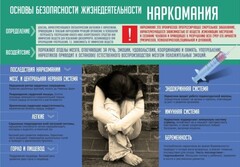 Стенд "Наркомания" - fgospostavki.ru - Мегион