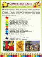Стенд "Символика цвета" - fgospostavki.ru - Мегион