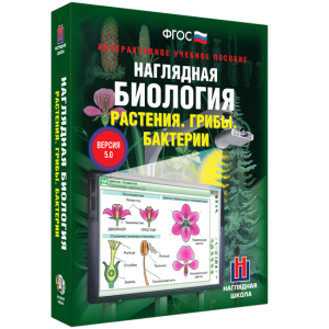 Наглядная биология. 6 класс. Растения. Грибы. Бактерии - fgospostavki.ru - Мегион