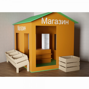 Игровой домик «Рынок» - fgospostavki.ru - Мегион