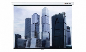 Настенный проекционный экран Lumien Eco Picture (LEP-100101) 150x150 см - fgospostavki.ru - Мегион