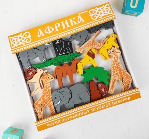 Конструктор "Африка", 35 элементов - fgospostavki.ru - Мегион