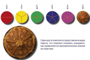 Учебно-игровой комплекс на магнитах "Доли круга" - fgospostavki.ru - Мегион